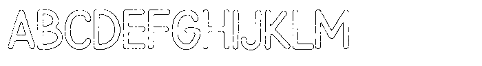 Snova Nova Scratch Outline FONT