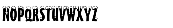 Snow Cap Std Regular Font UPPERCASE