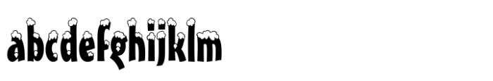 Snow Cap Std Regular FONT