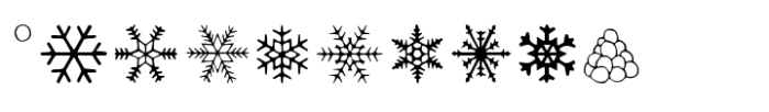 Snow Now Snow Now Font OTHER CHARS