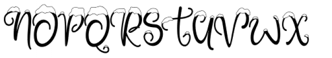 Snowby Regular Font UPPERCASE