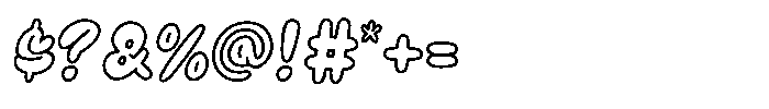 Snowkie Font OTHER CHARS