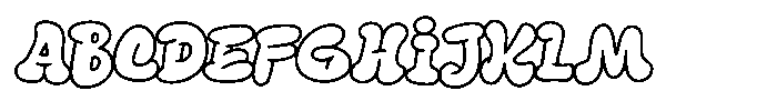 Snowkie Font UPPERCASE