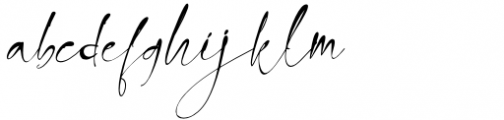 Snowland Italic Font LOWERCASE