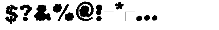 Snowmansballs Font OTHER CHARS