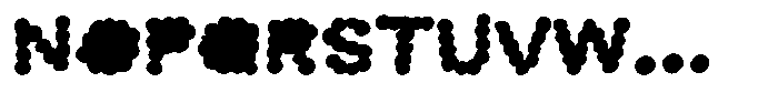 Snowmansballs Font UPPERCASE
