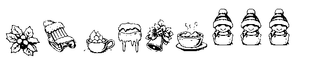 Snowy Smile Doodles Font OTHER CHARS
