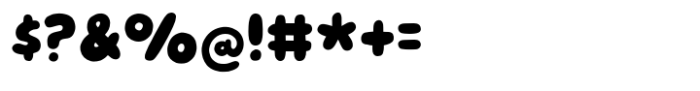 Snuggle Punk Regular Font OTHER CHARS