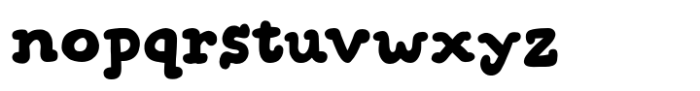 Snuggle Punk Regular Font LOWERCASE