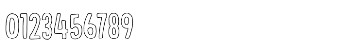 Snushane Outline Font OTHER CHARS