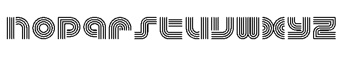 Snacks 12 Font LOWERCASE