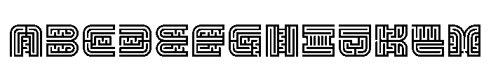 Snacks 19 Font UPPERCASE
