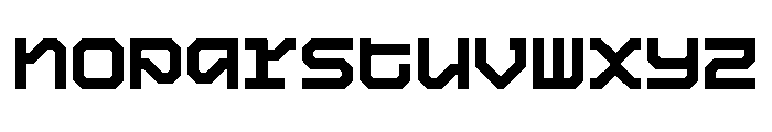 Snacks 20 Font LOWERCASE