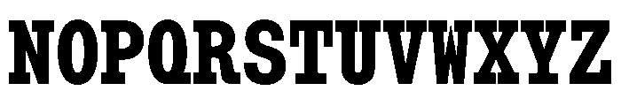 Snapshot Bold Font UPPERCASE