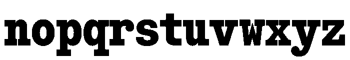 Snapshot Bold Font LOWERCASE