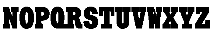 Snapshot Heavy Font UPPERCASE