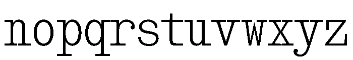 Snapshot Light Font LOWERCASE