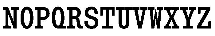 Snapshot Medium Font UPPERCASE