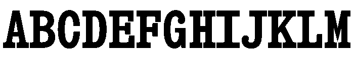 Snapshot Semi Bold Font UPPERCASE