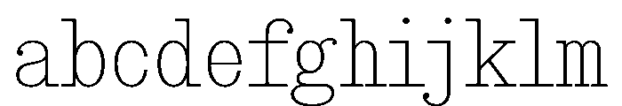 Snapshot Thin FONT