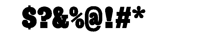 Snapshot Ultra Font OTHER CHARS