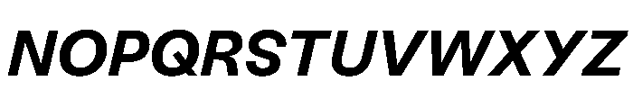 Sneak BoldItalic Font UPPERCASE