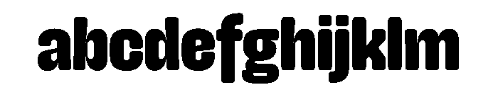 Snug Black Instance FONT