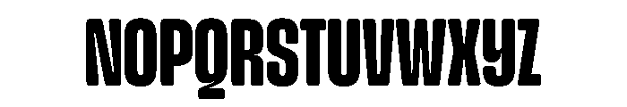Snug CompactExtrabold Instance Font UPPERCASE