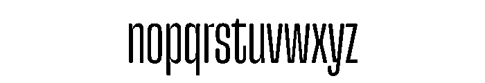 Snug CompactLight Instance Font LOWERCASE