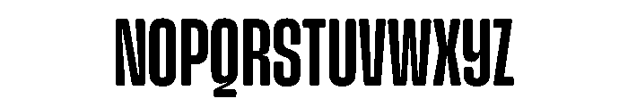 Snug CompactSemibold Instance Font UPPERCASE