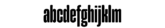 Snug CompressedBold Instance FONT