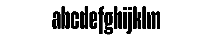 Snug CompressedExtrabold Instance FONT
