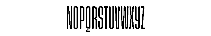 Snug CompressedLight Instance Font UPPERCASE