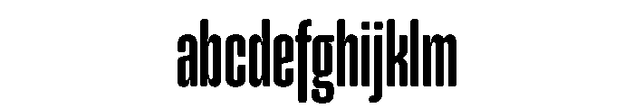 Snug CompressedSemibold Instance FONT