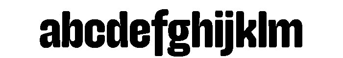 Snug Extrabold Instance FONT