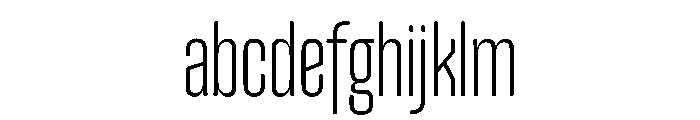 Snug Extralight Instance FONT