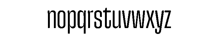 Snug Light Instance Font LOWERCASE