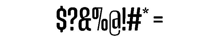 Snug Low Instance Font OTHER CHARS