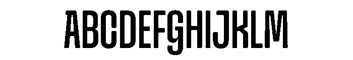 Snug Low Instance Font UPPERCASE