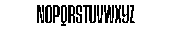 Snug LowCompact Instance Font UPPERCASE