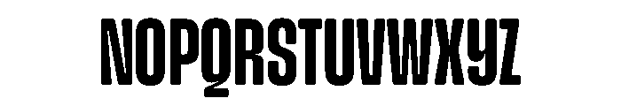 Snug LowCompactBold Instance Font UPPERCASE