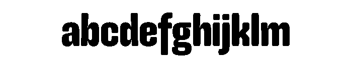 Snug LowCompactExtrabold Instance FONT