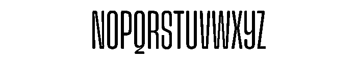 Snug LowCompactLight Instance Font UPPERCASE