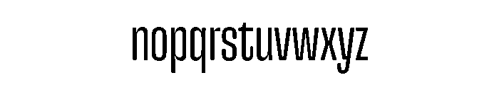 Snug LowCompactLight Instance Font LOWERCASE
