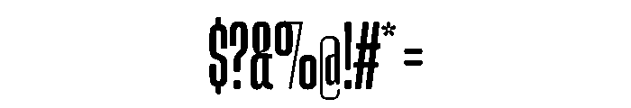 Snug LowCompressed Instance Font OTHER CHARS