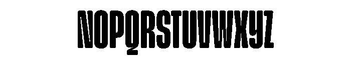 Snug LowCompressedExtrabold Instance Font UPPERCASE