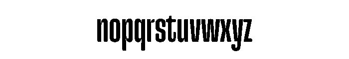 Snug LowCompressedMedium Instance Font LOWERCASE