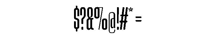 Snug LowCompressedNormal Instance Font OTHER CHARS