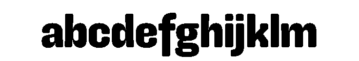 Snug LowExtrabold Instance FONT