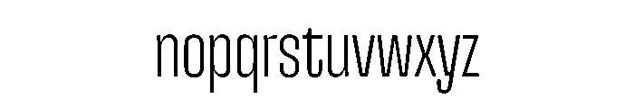 Snug LowExtralight Instance Font LOWERCASE